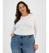 Plus Size Crewneck Bodysuit